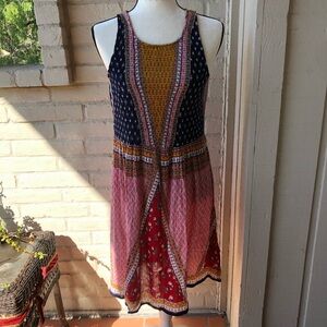 Patrons of Peace Smocked Boho Dress